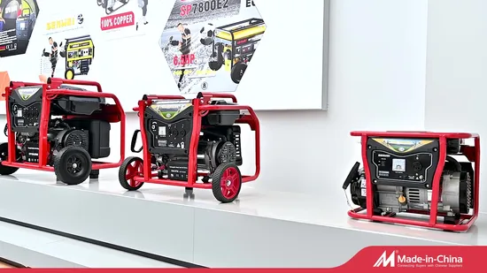 Senwei Spg8000e2 4-Stroke Electric Start Mine From 5kw 50Hz Economy Gasoline Generator
